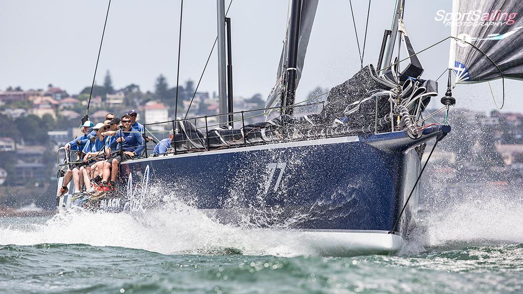 All power - Black Jack. - SOLAS Big Boat Challenge © Beth Morley - Sport Sailing Photography http://www.sportsailingphotography.com